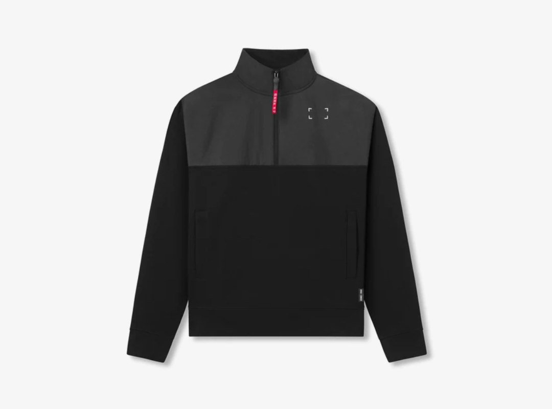 ASRV Tech-Terry Paneled Quarter Zip
