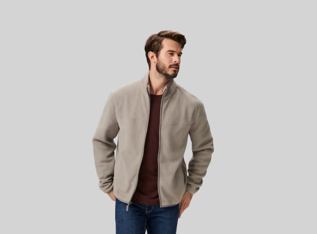 Paige Armando Zip-Up Sweater
