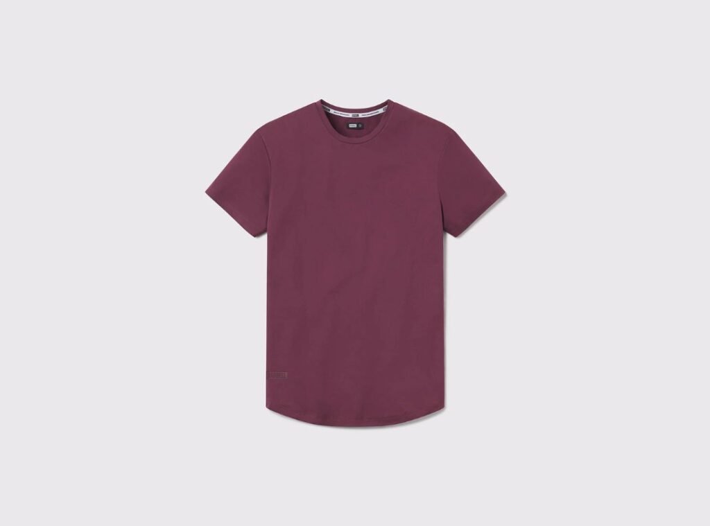 Barbell Apparel Fitted Drop Hem Tee