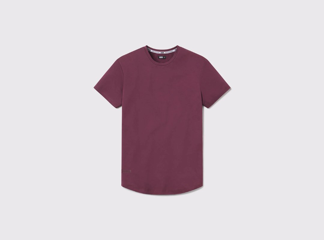 Barbell Apparel Fitted Drop Hem Tee