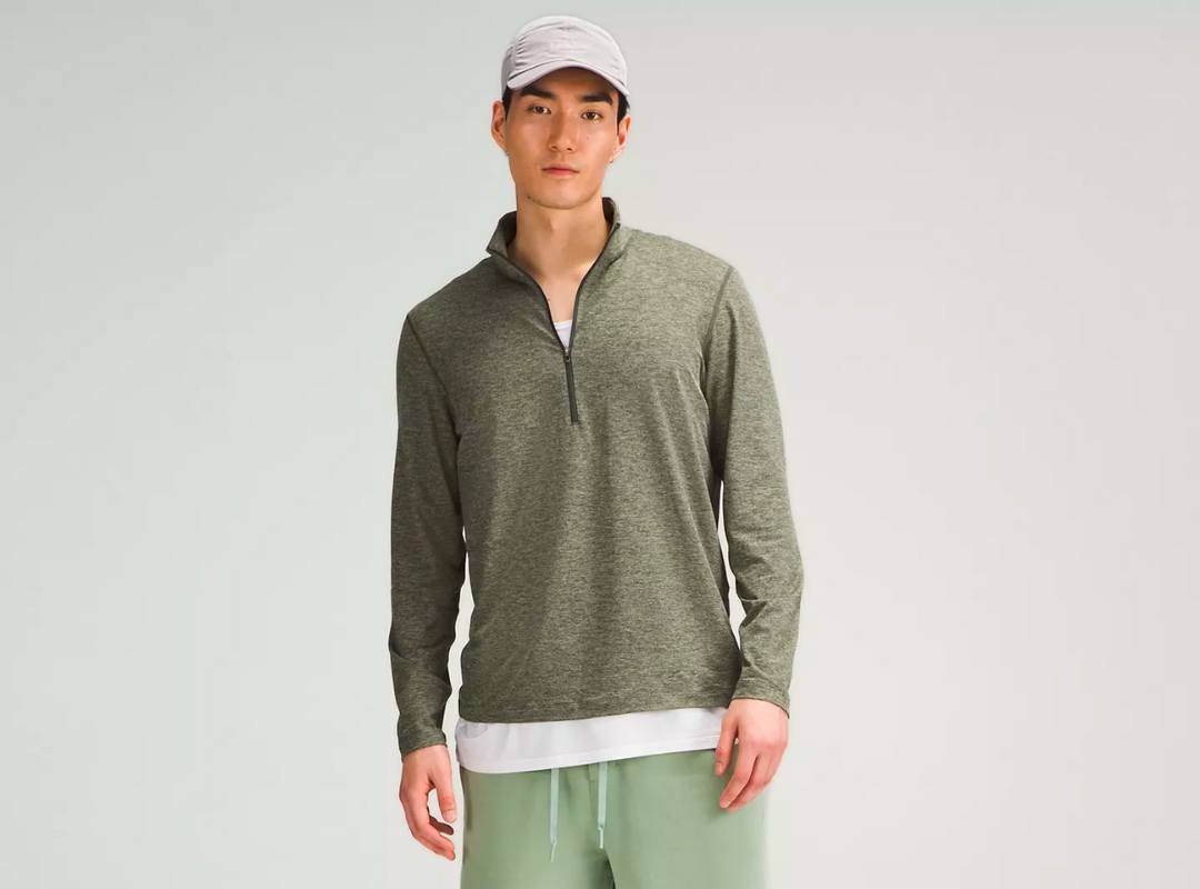 Lululemon Soft Jersey Half Zip