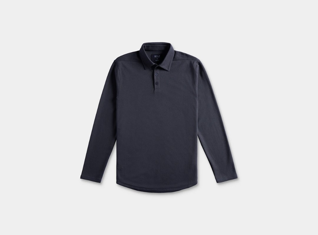 BYLT Bayside Long Sleeve Polo