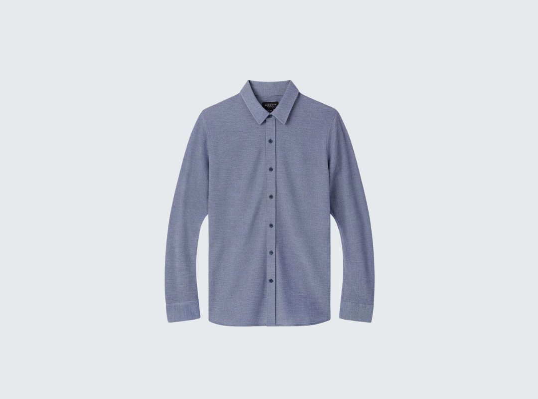 Unbound Merino Button‑Up Shirt